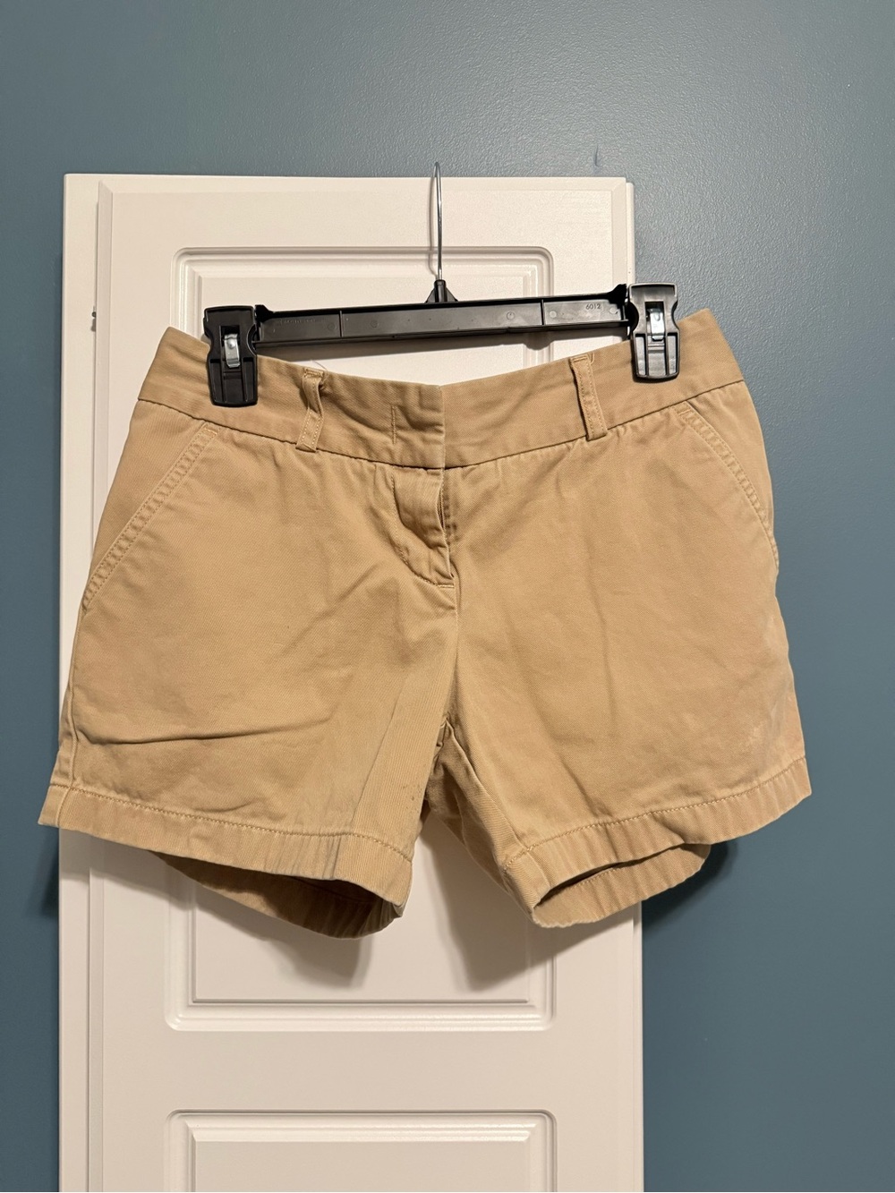 J. Crew Khaki Cotton Chino Shorts- 5” inseam